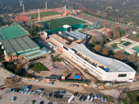 Proyecto polideportivo Dehesa Boyal Sanse . Aislamientos térmicos Hermanos González Briones.